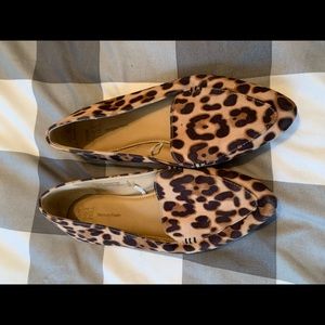 Women’s Time & Tru leopard flat 7.5W